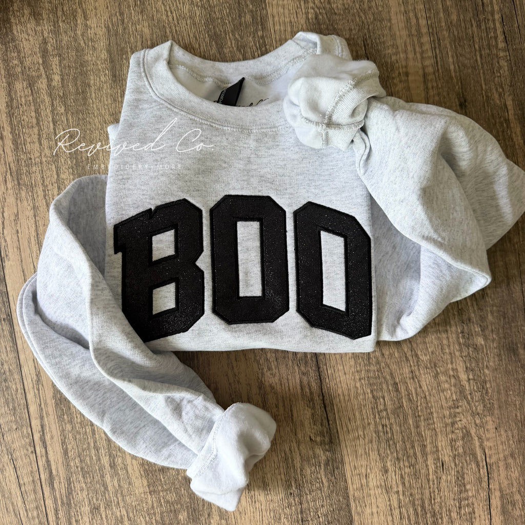 Boo Glitter Sweatshirt