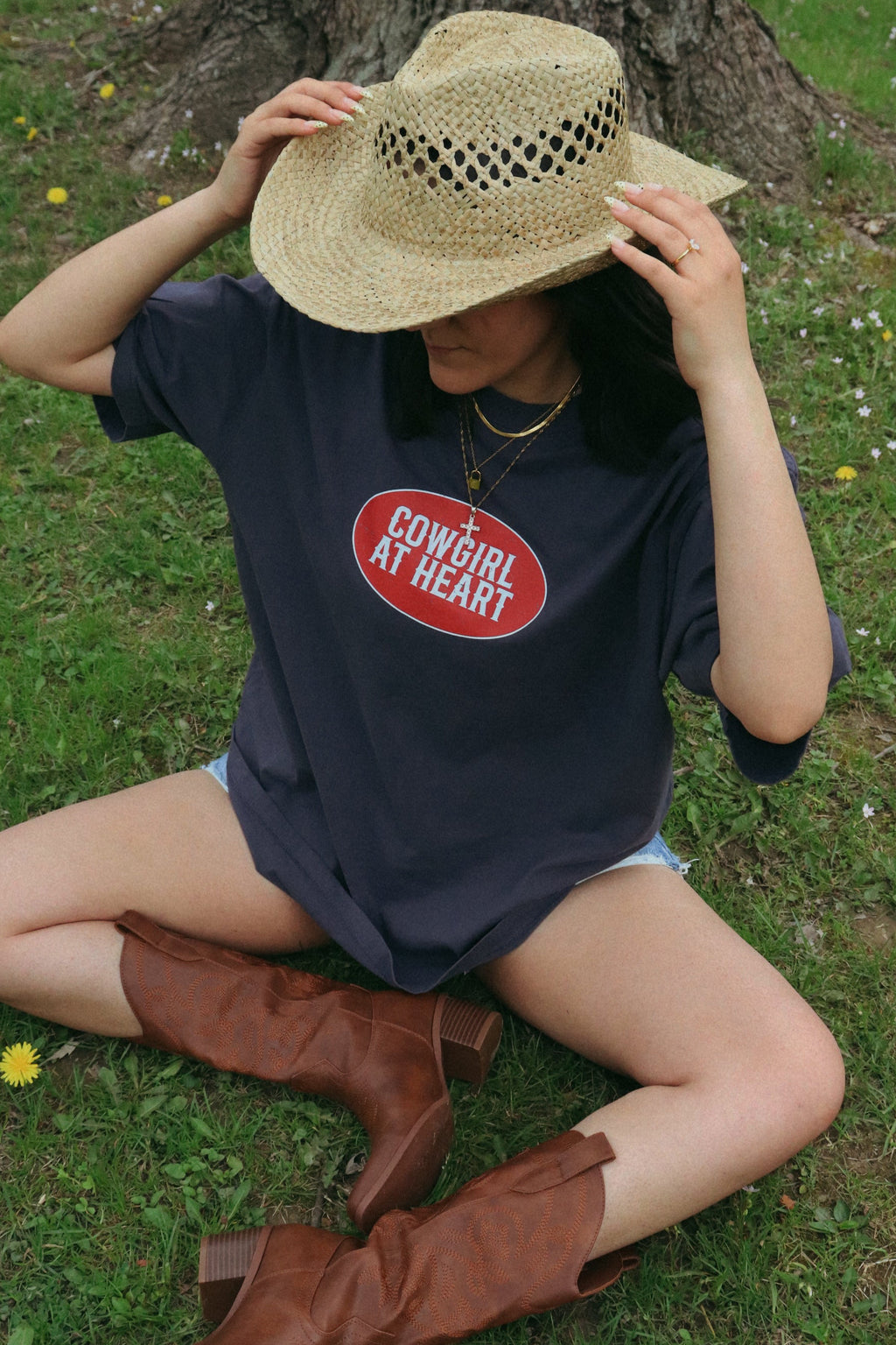 Cowgirl At Heart Tee