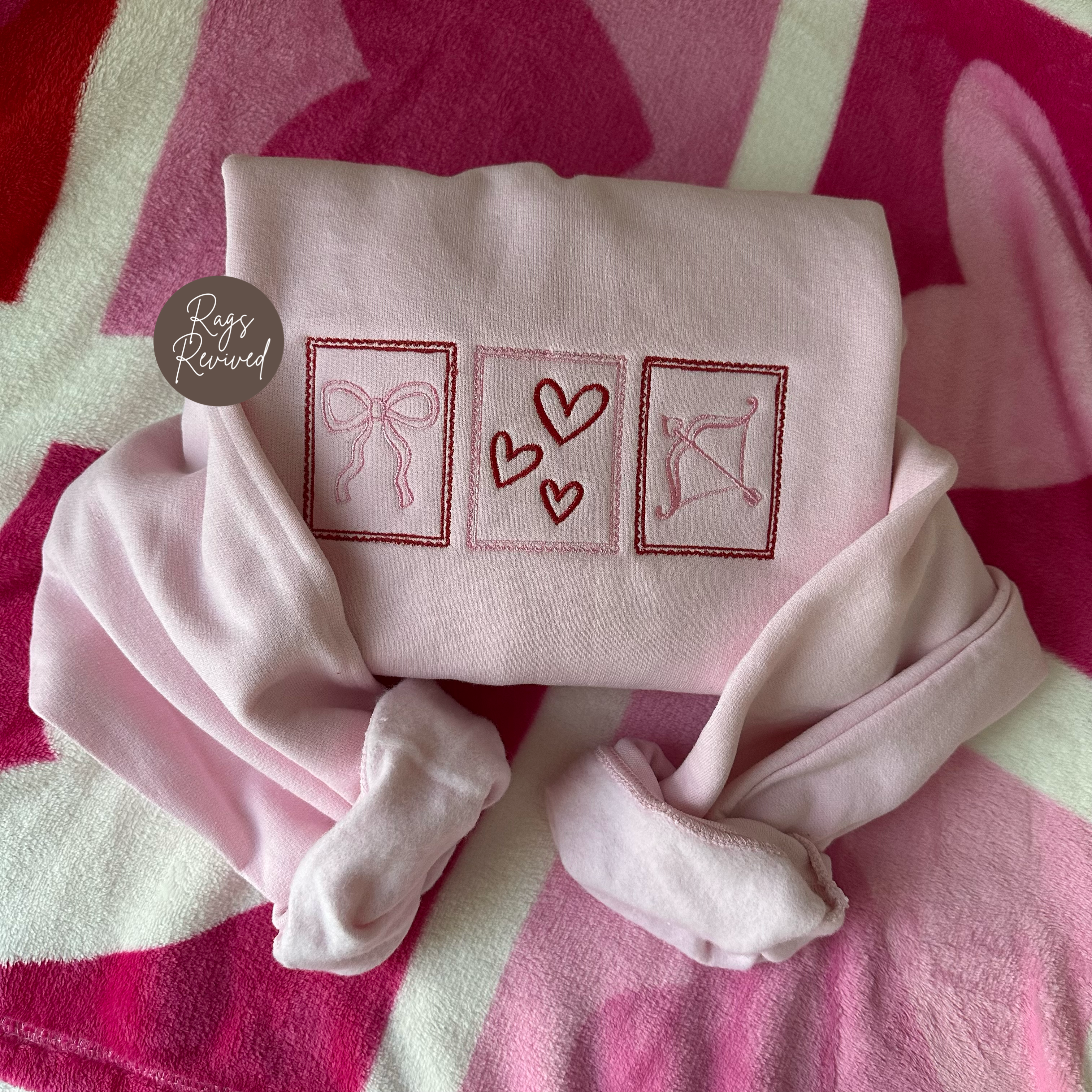 Valentine’s Stamps Sweatshirt
