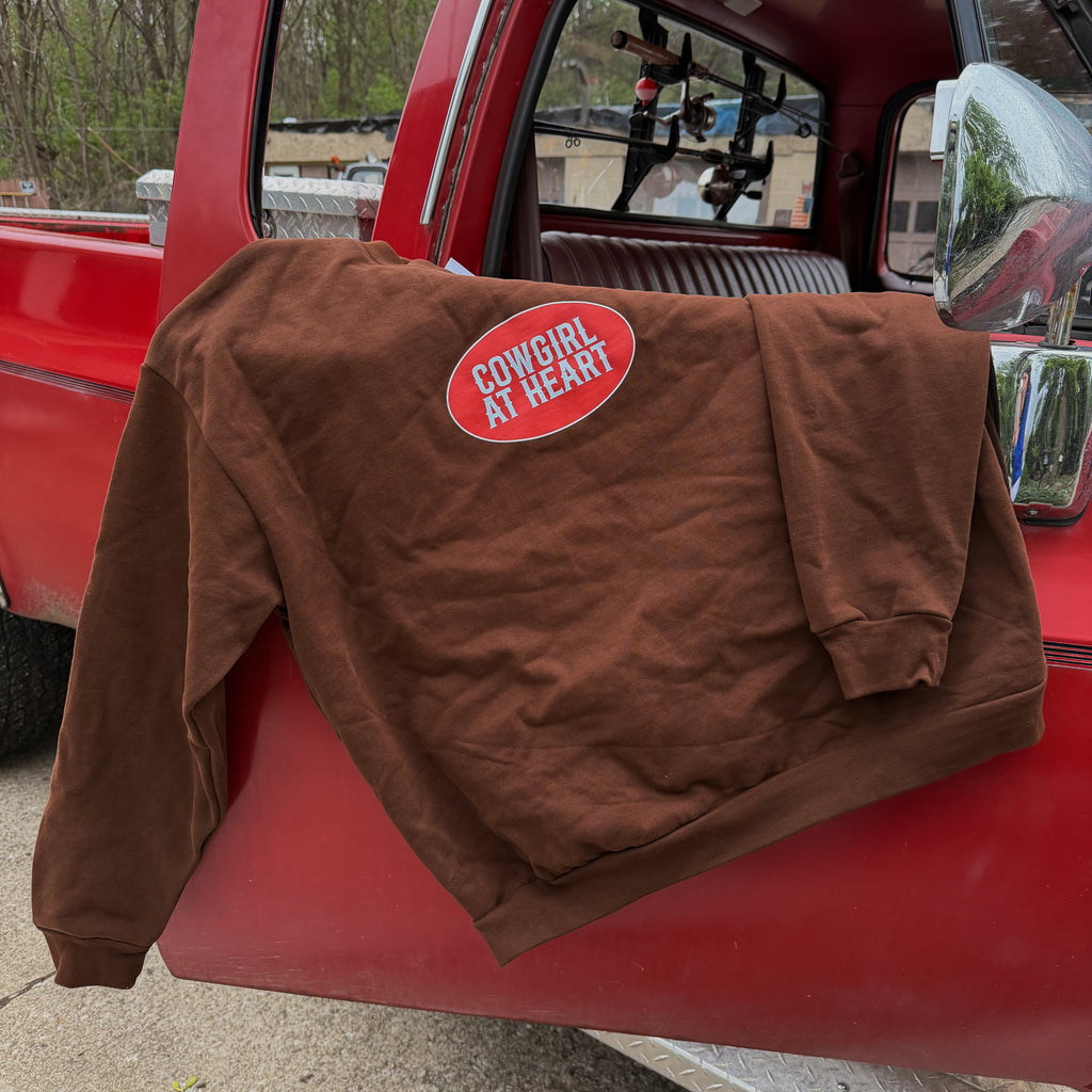 Cowgirl At Heart Sweatshirt