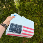 Appliqué Flag Sweatshirt