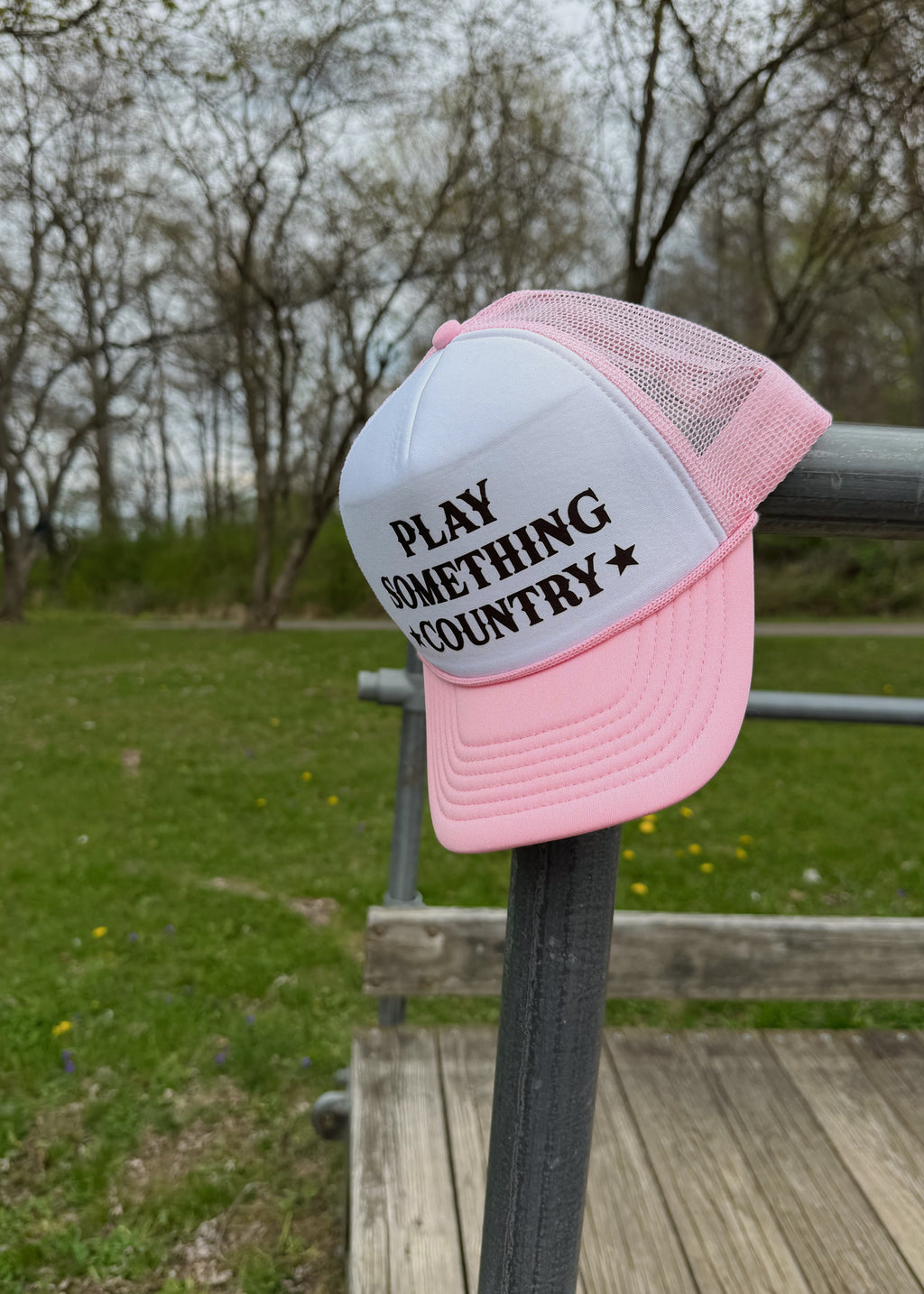 Play Something Country Trucker Hat