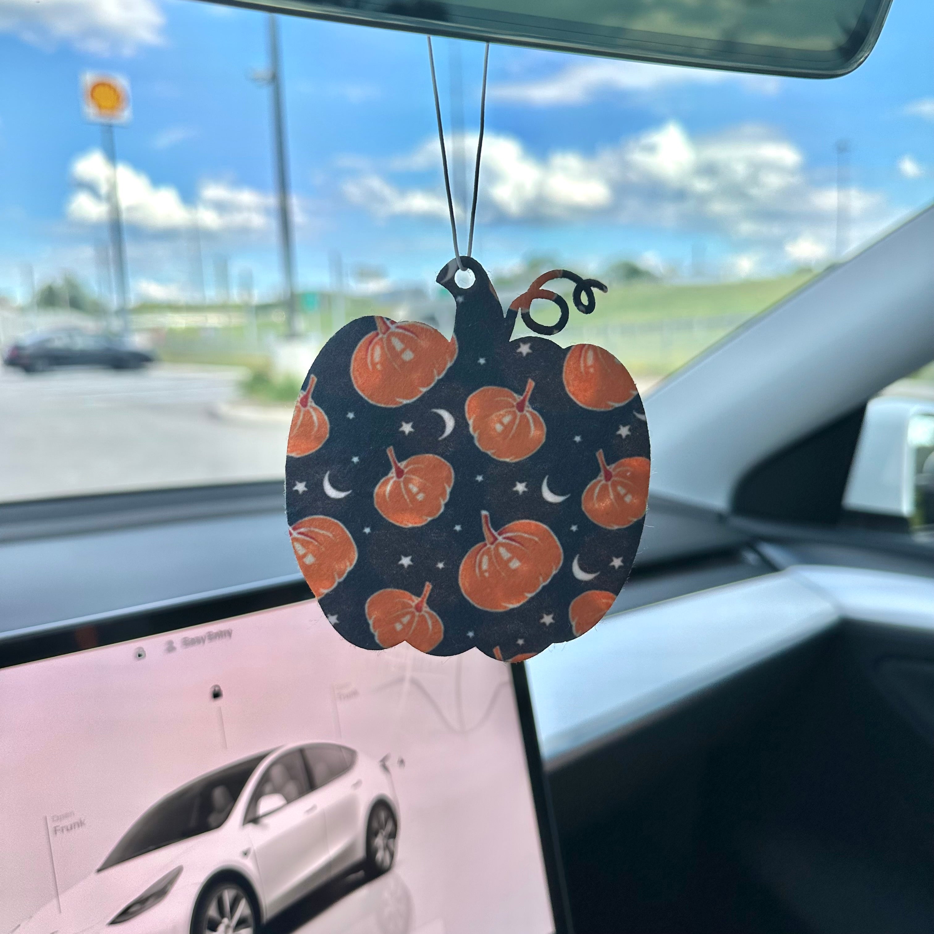 Pumpkin Car Air Freshener