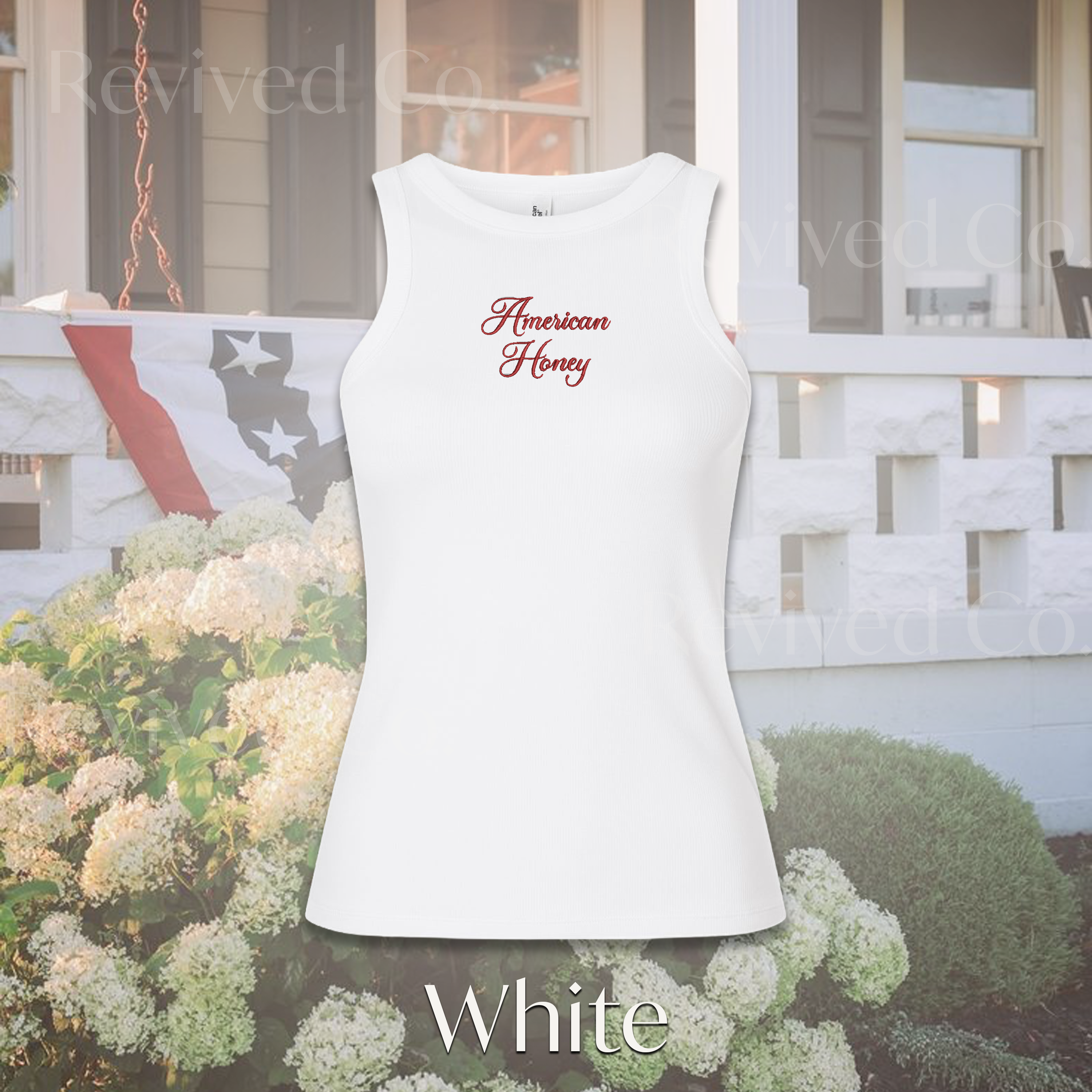 American Honey Rib Tank