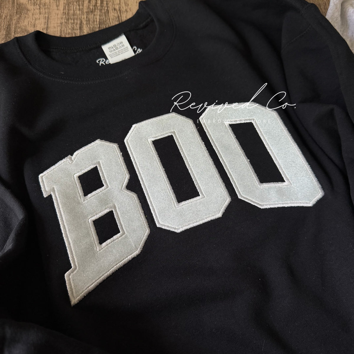 Boo Glitter Sweatshirt