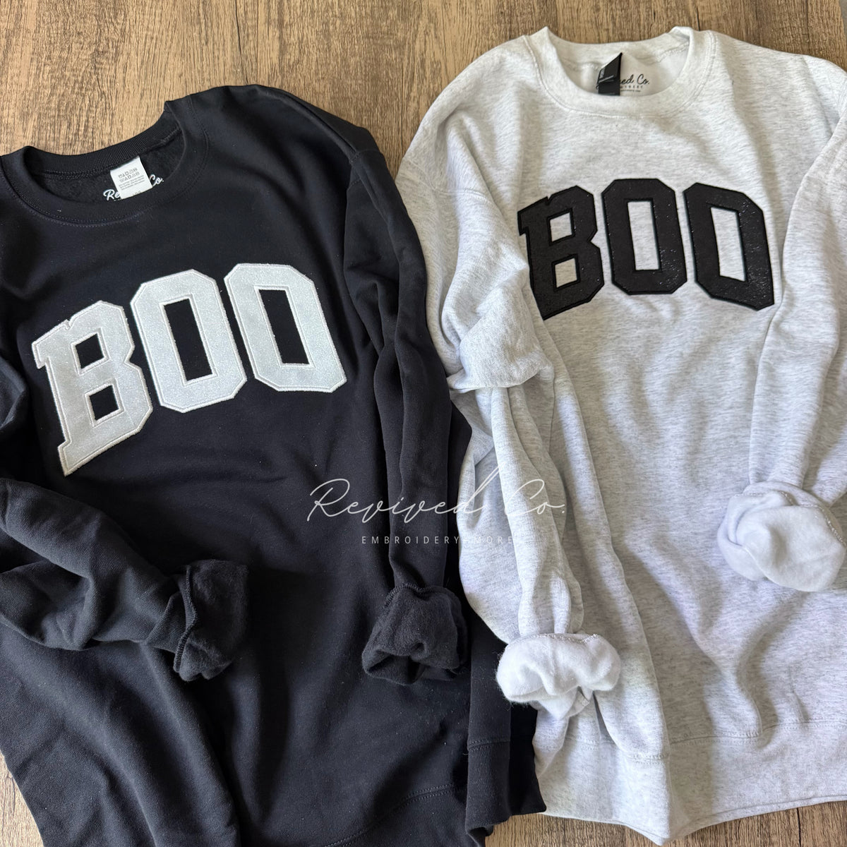 Boo Glitter Sweatshirt