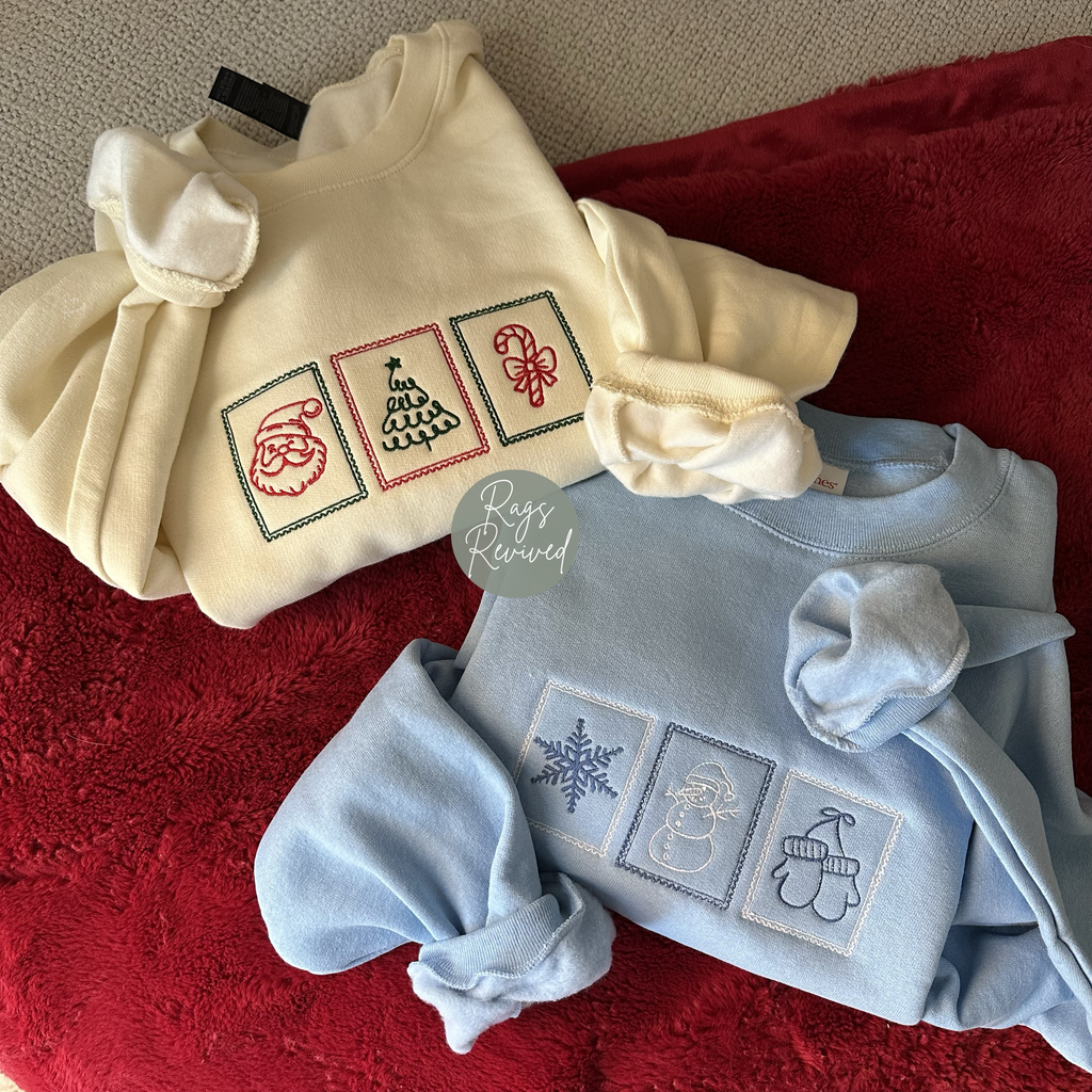 Christmas Stamps Sweatshirt