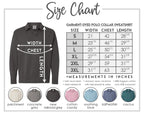 Tailgates & Touchdowns Collared Polo Sweatshirt