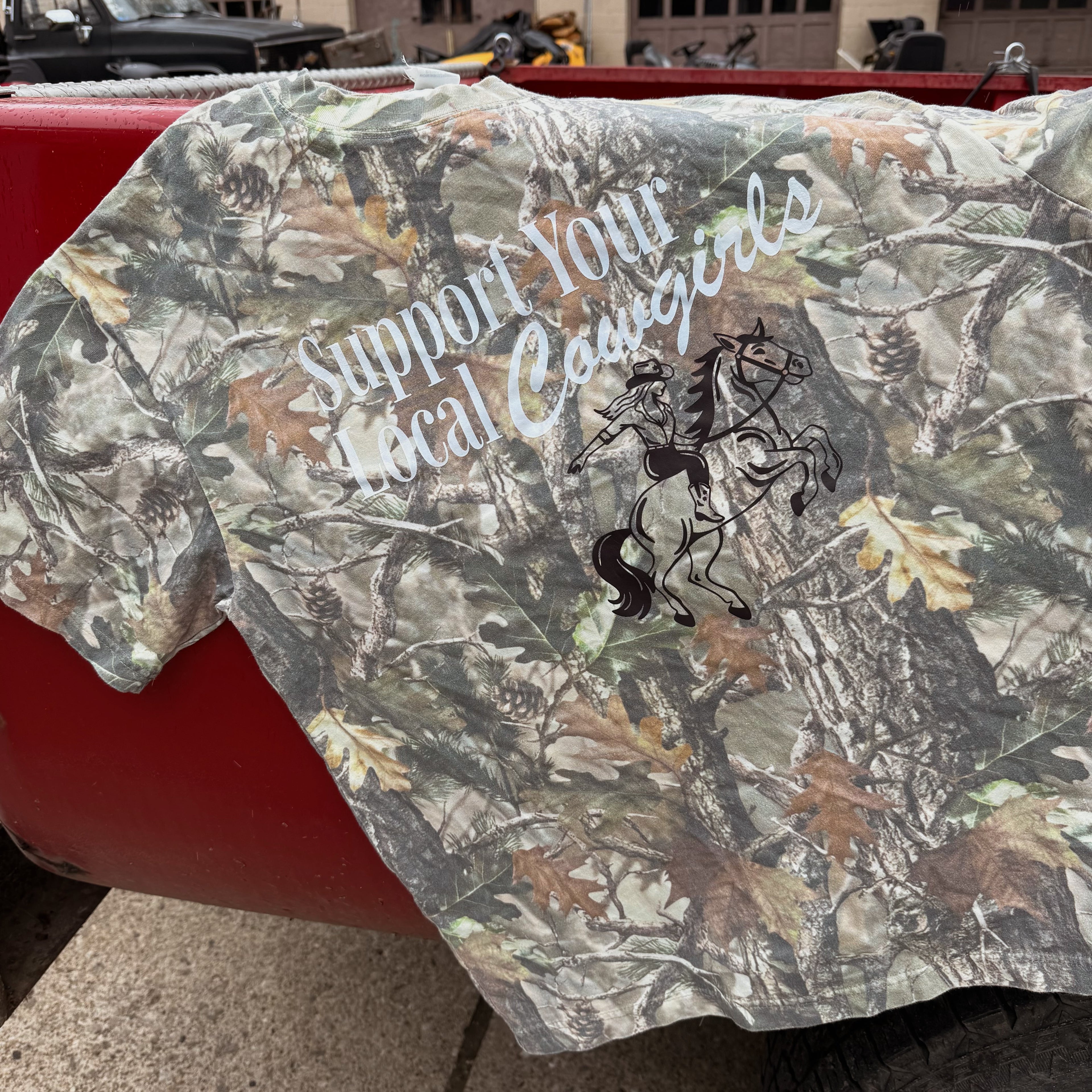Support Your Local Cowgirls Tee