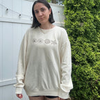 Embroidered Seashells Sweatshirt