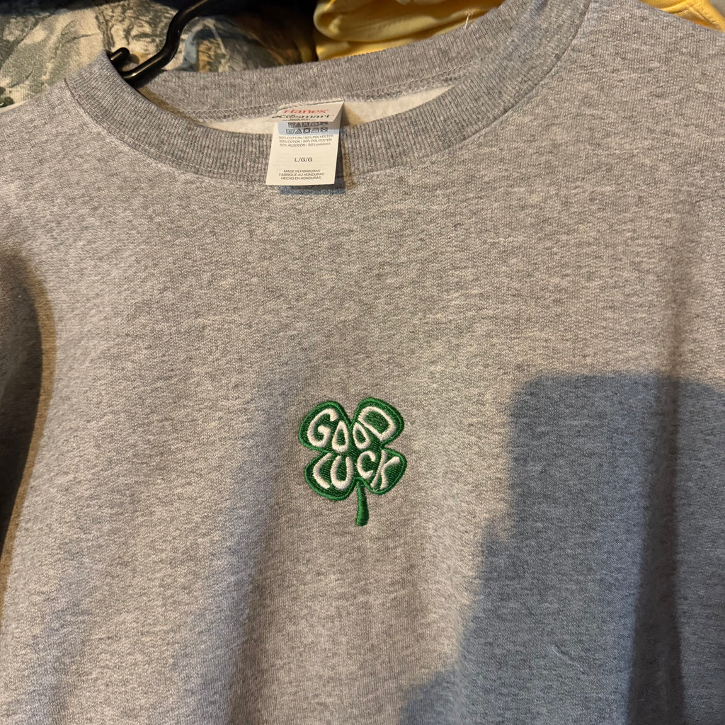 Good Luck Sweatshirt - L - Minor Flaw