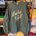 Lucky Girl Sweatshirt - L - No Flaws