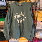 Lucky Girl Sweatshirt - L - No Flaws