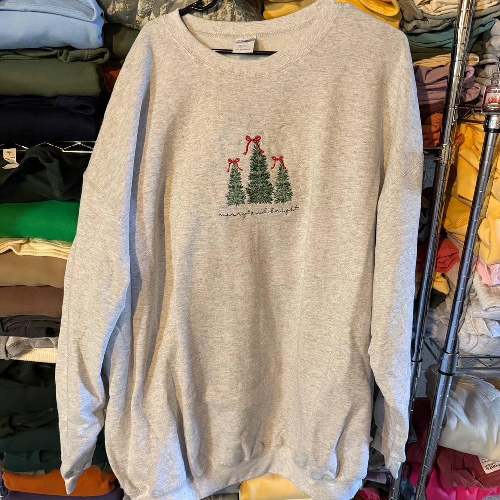 Merry & Bright Sweatshirt - 4XL - Flawed
