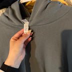 BLANK Heavyweight Blue Hoodie - XL - No Flaws