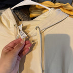 BLANK Ivory Hoodie - L - No Flaws