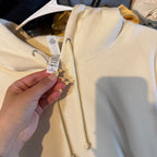 BLANK Heavyweight Ivory Hoodie - L - No Flaws