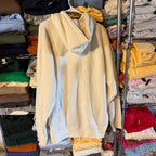 BLANK Heavyweight Ivory Hoodie - L - No Flaws
