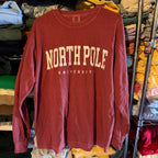 North Pole Long Sleeve Tee - L - No Flaws