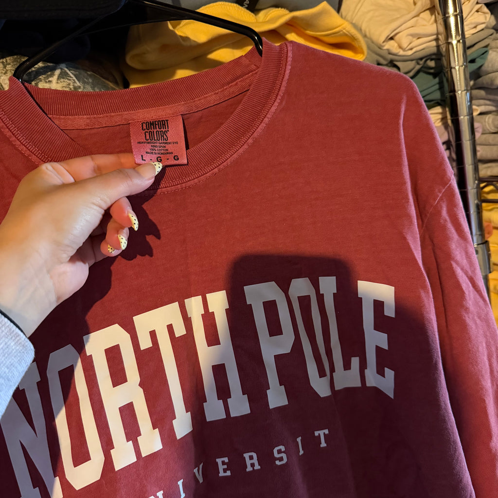 North Pole Long Sleeve Tee - L - No Flaws