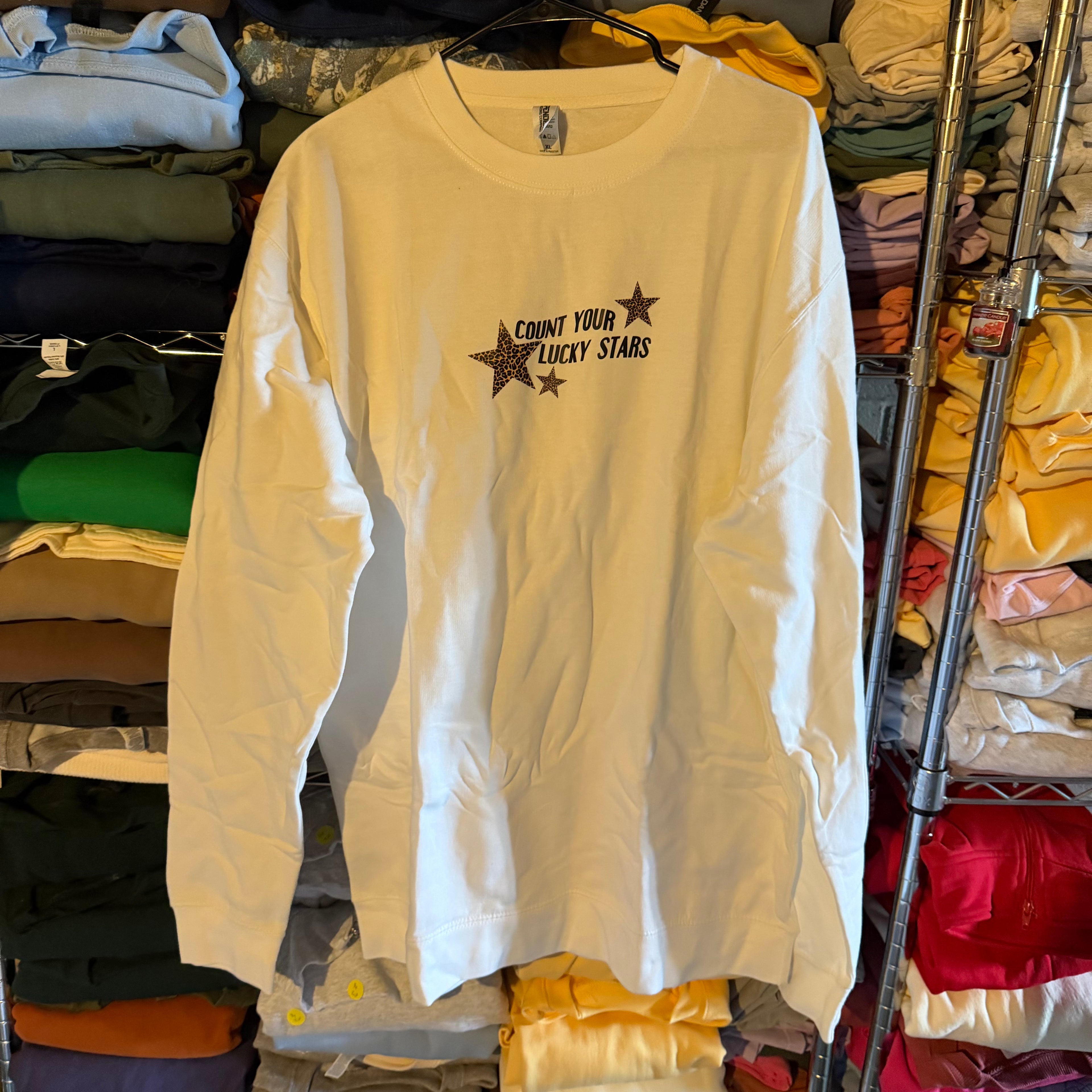 Lucky Stars Sweatshirt - XL - No Flaws