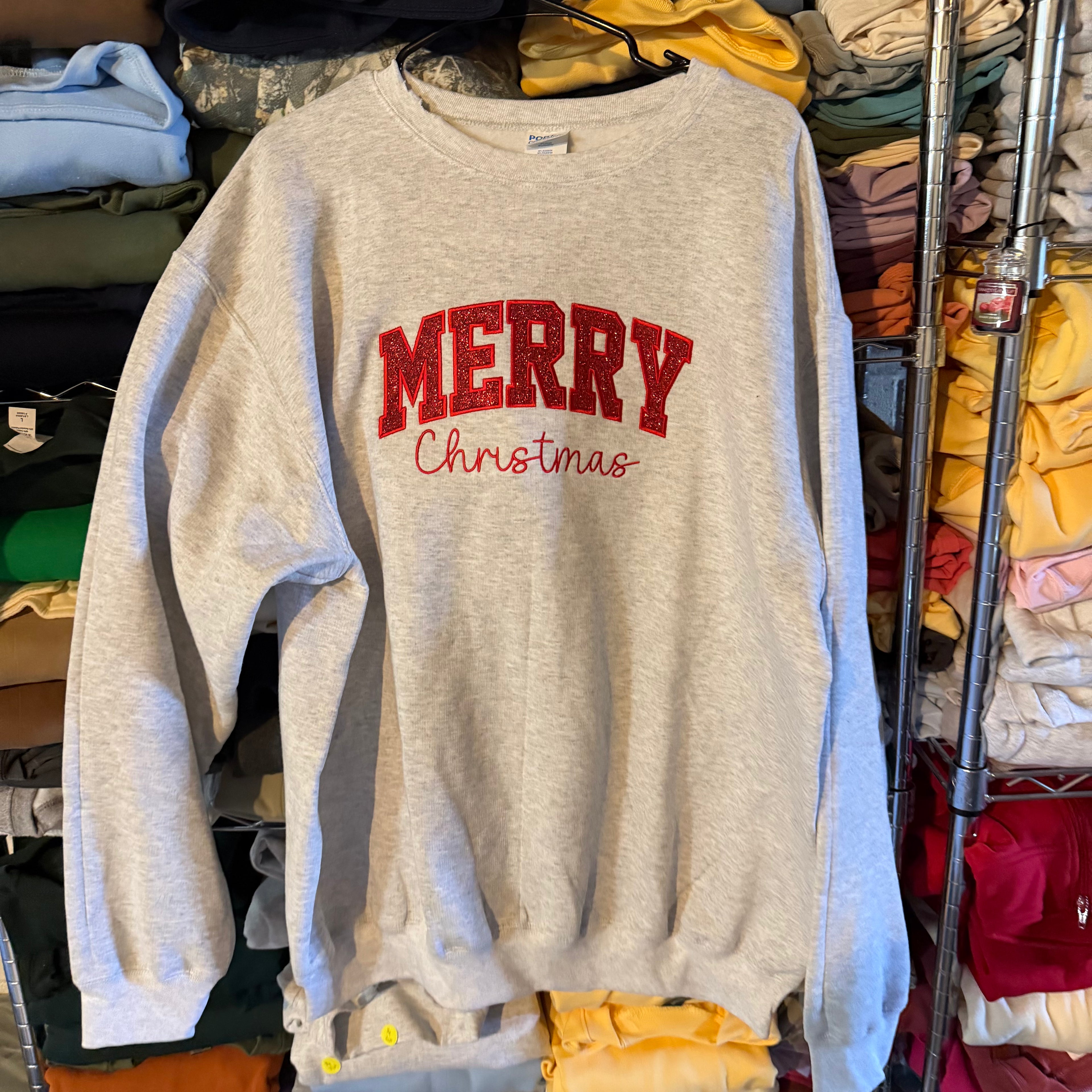 Merry Christmas Sweatshirt - XL - Flawed