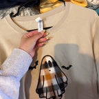 Ghost Appliqué Sweatshirt - XL - No flaws