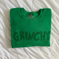 Grinchy Puff Print Sweatshirt