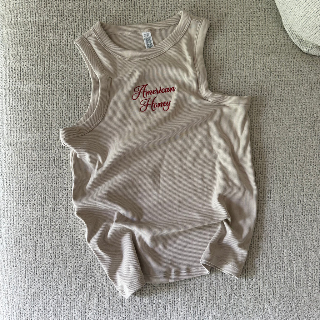 American Honey Rib Tank