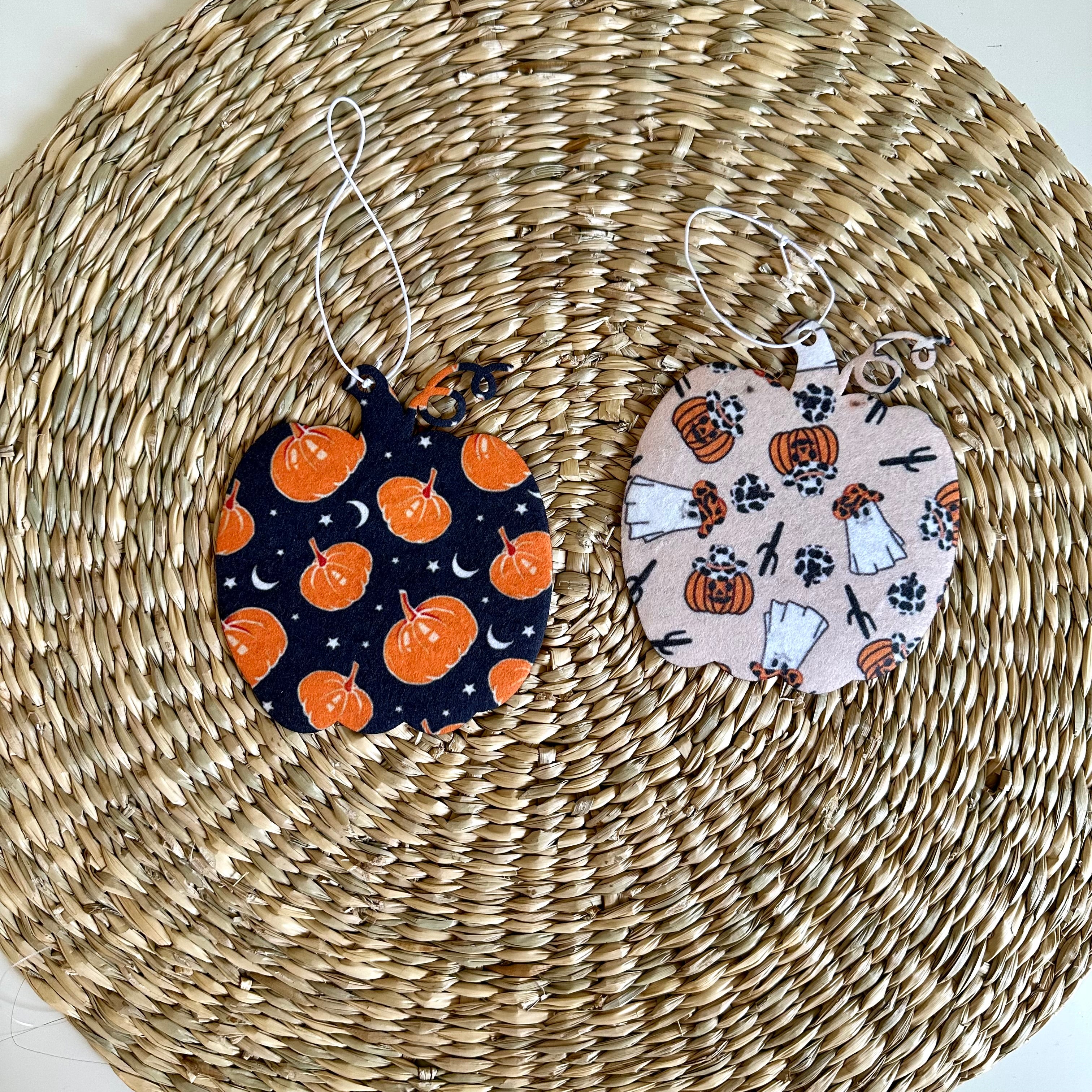 Pumpkin Car Air Freshener