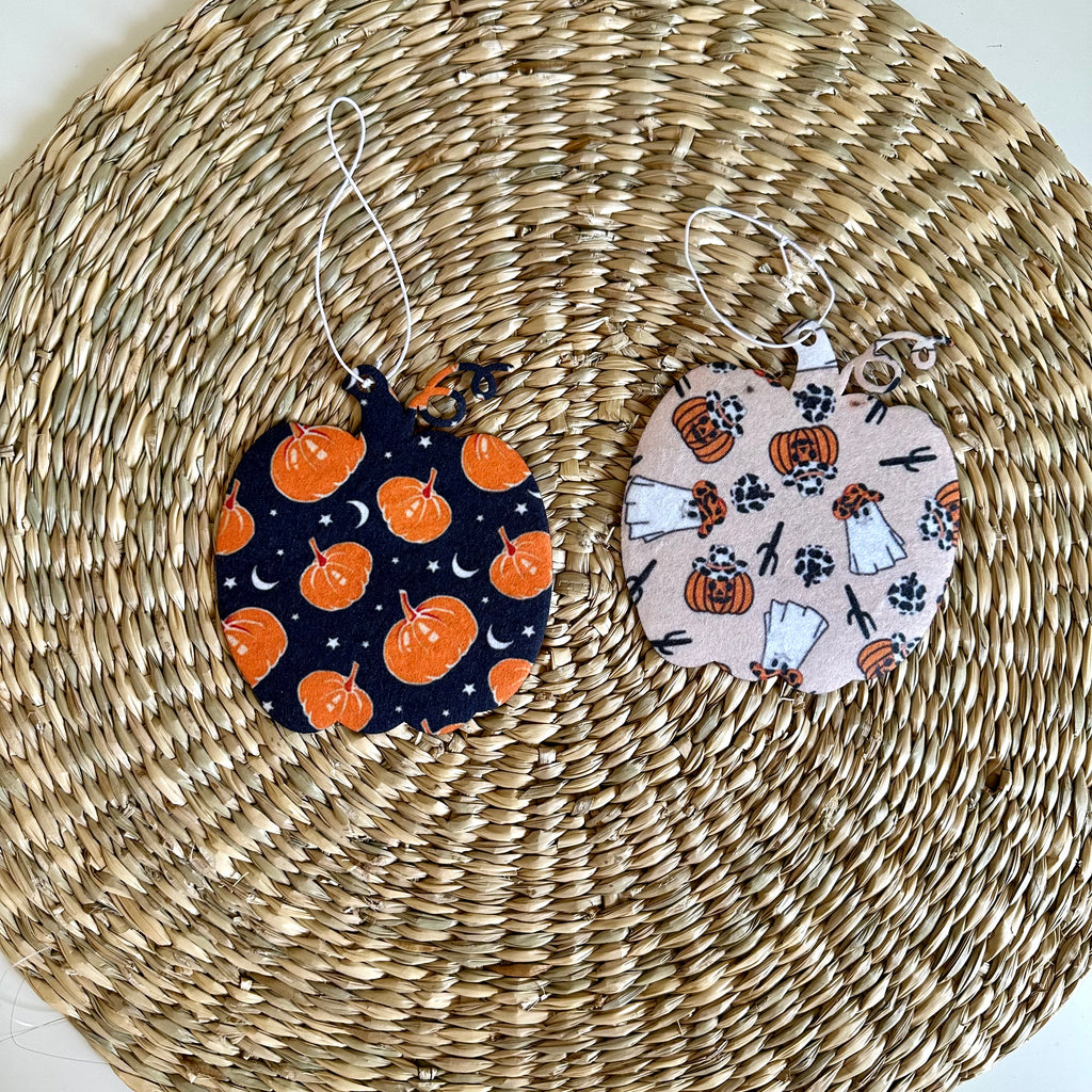 Western Pumpkin Car Air Freshener
