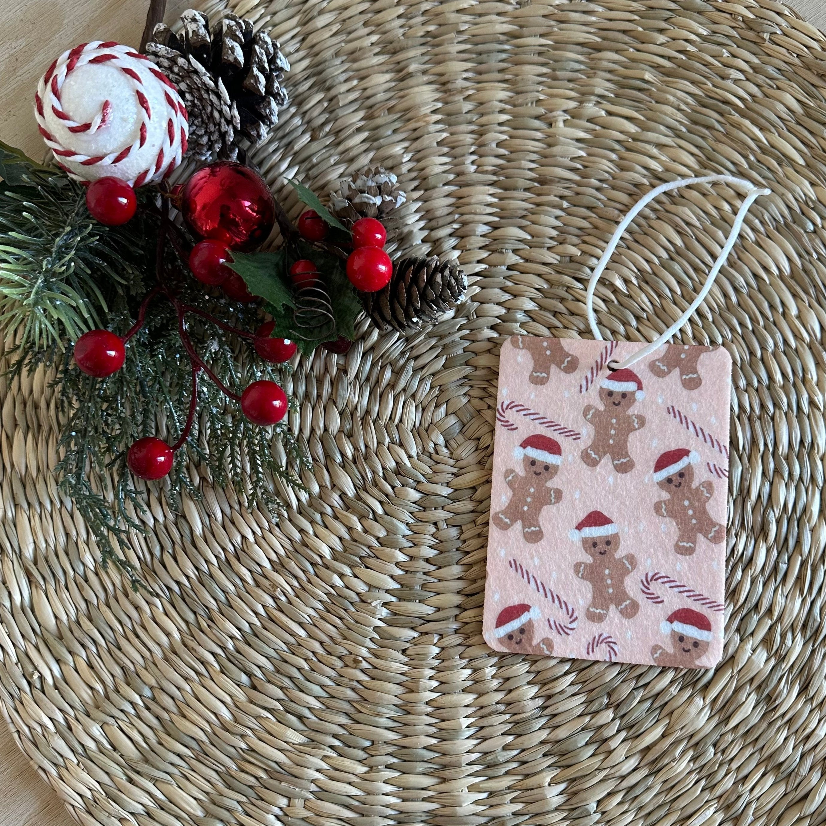 Gingerbread Car Air Freshener