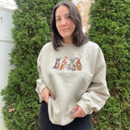 Chrismas Dogs Crewneck