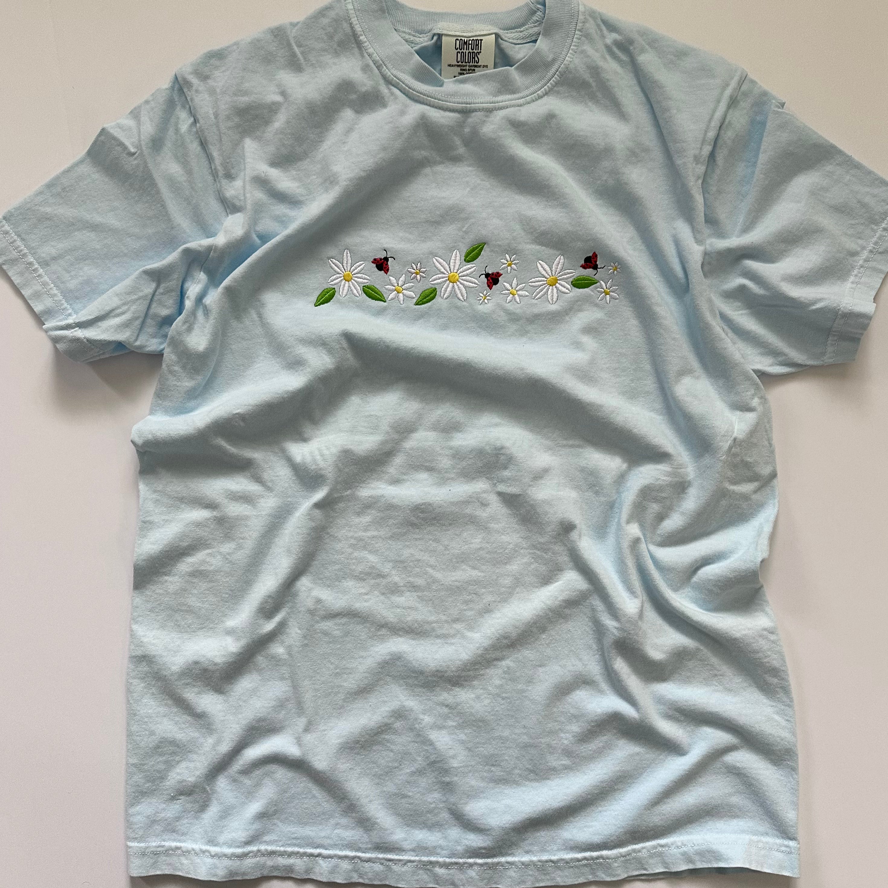 Floral Ladybug T-Shirt