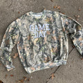 Custom Text Camo Sweatshirt