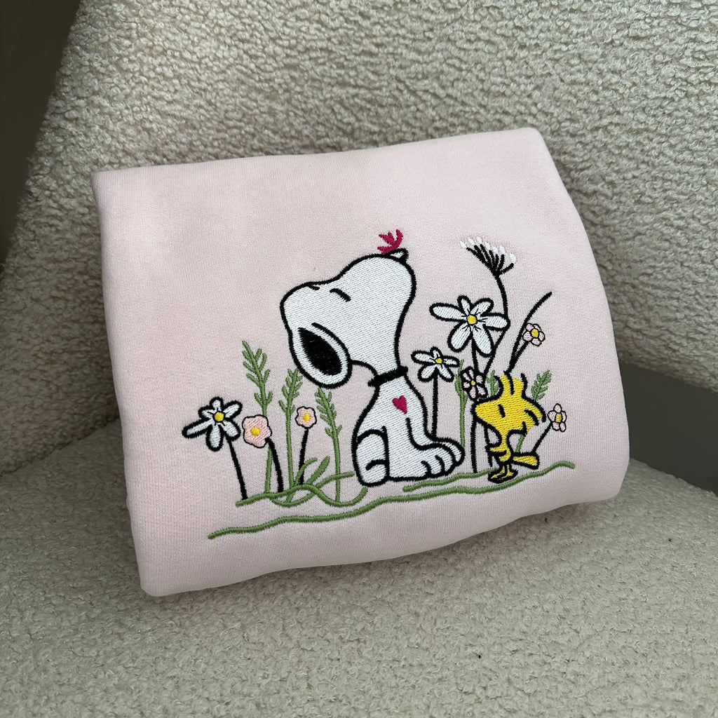 Spring Snoopy Crewneck