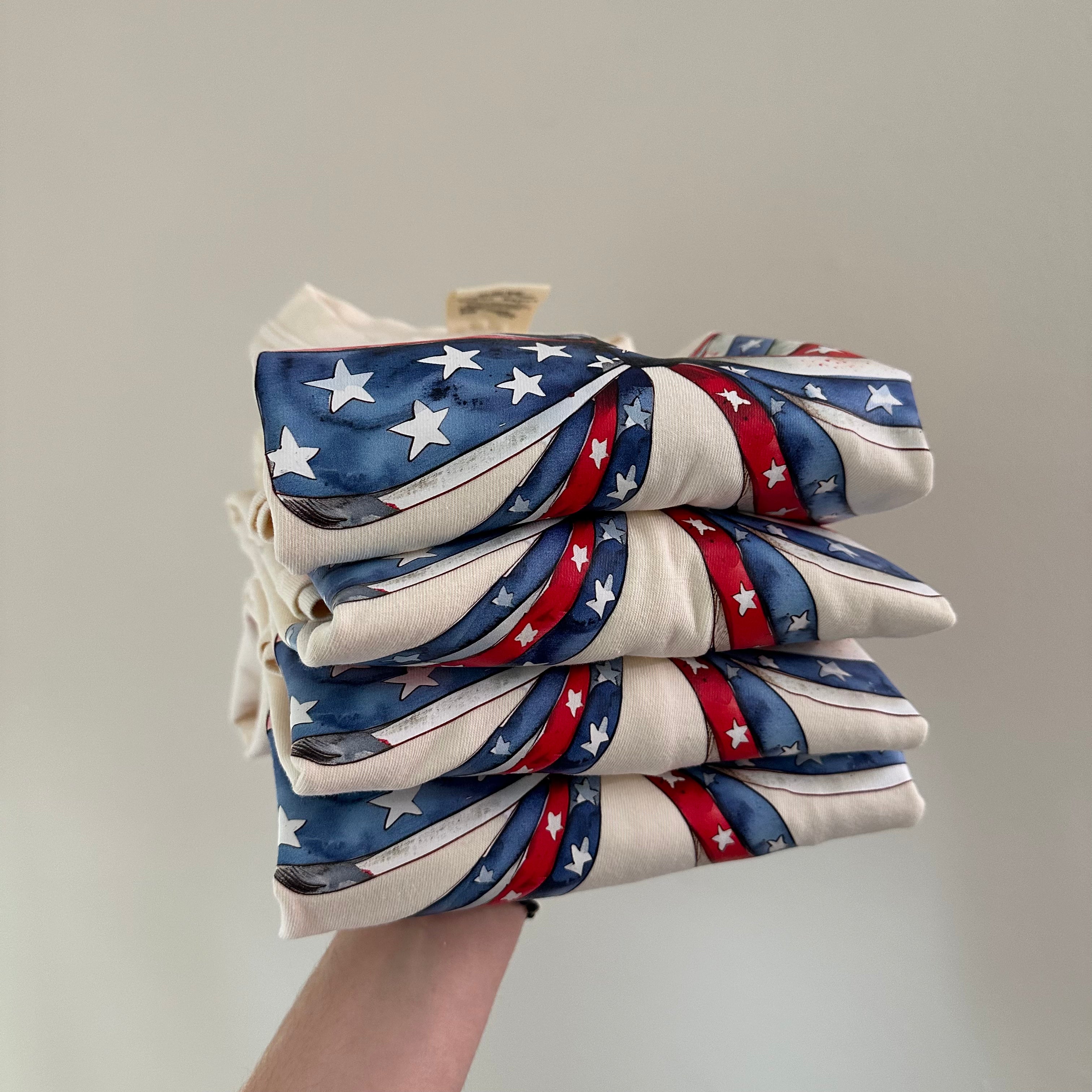 4th of July Bow T-Shirt