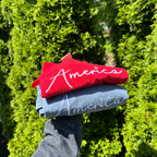 America Embroidered T-Shirt