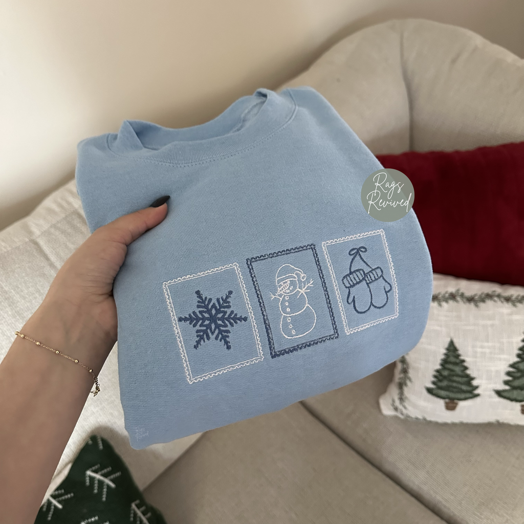Winter Stamps Sweatshirt
