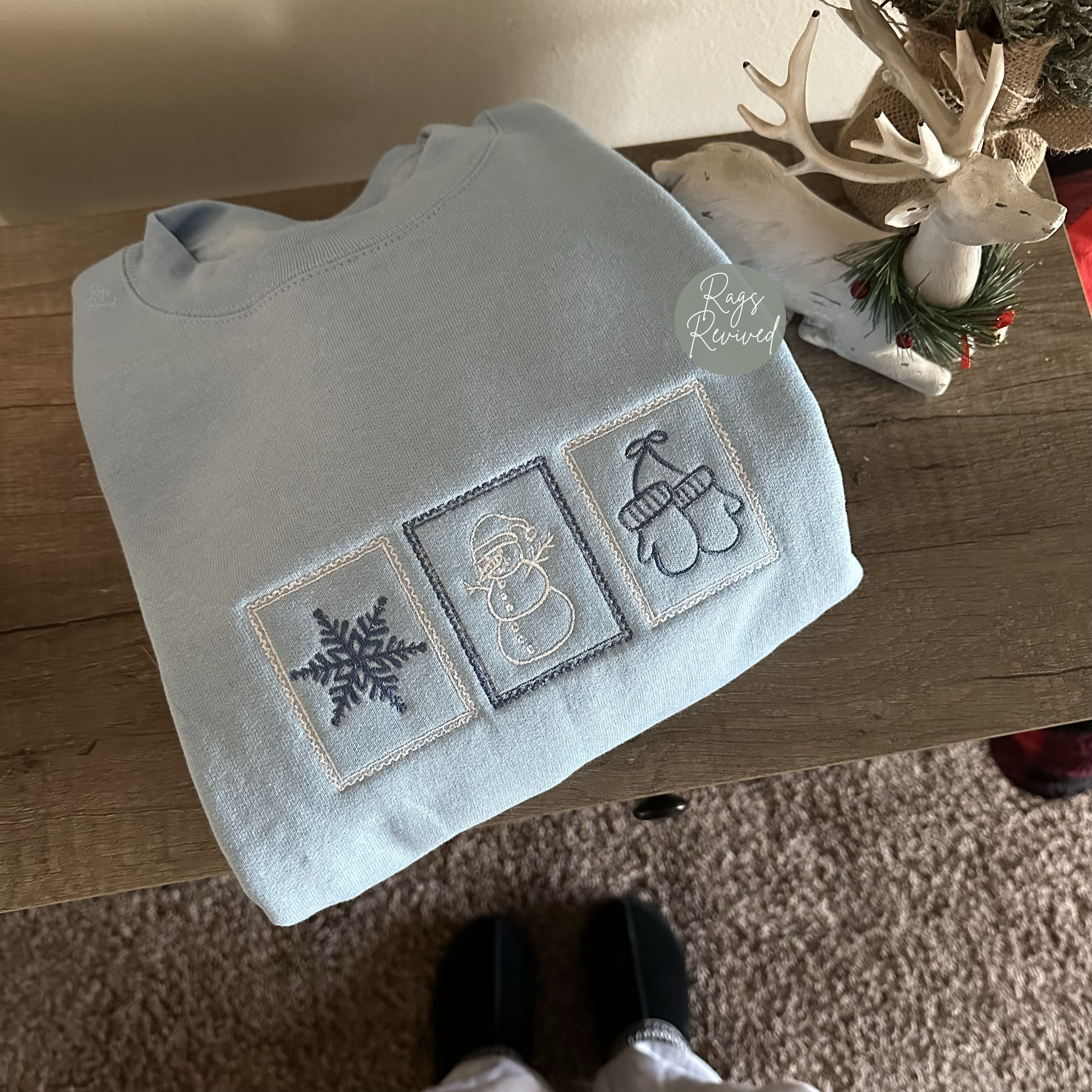 Winter Stamps Sweatshirt