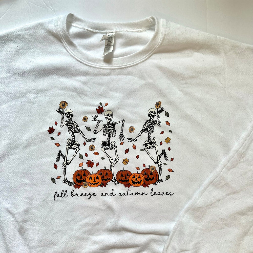 Fall Breeze & Autumn Leaves Crewneck