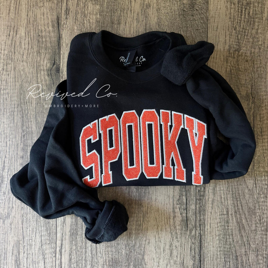 Spooky Glitter Sweatshirt