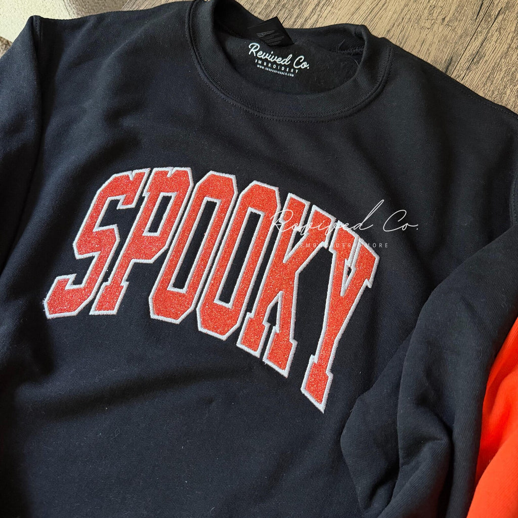 Spooky Glitter Sweatshirt