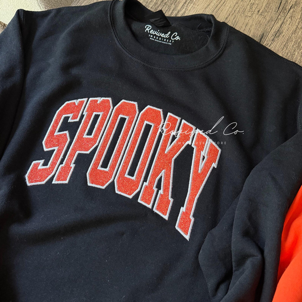 Spooky Glitter Sweatshirt