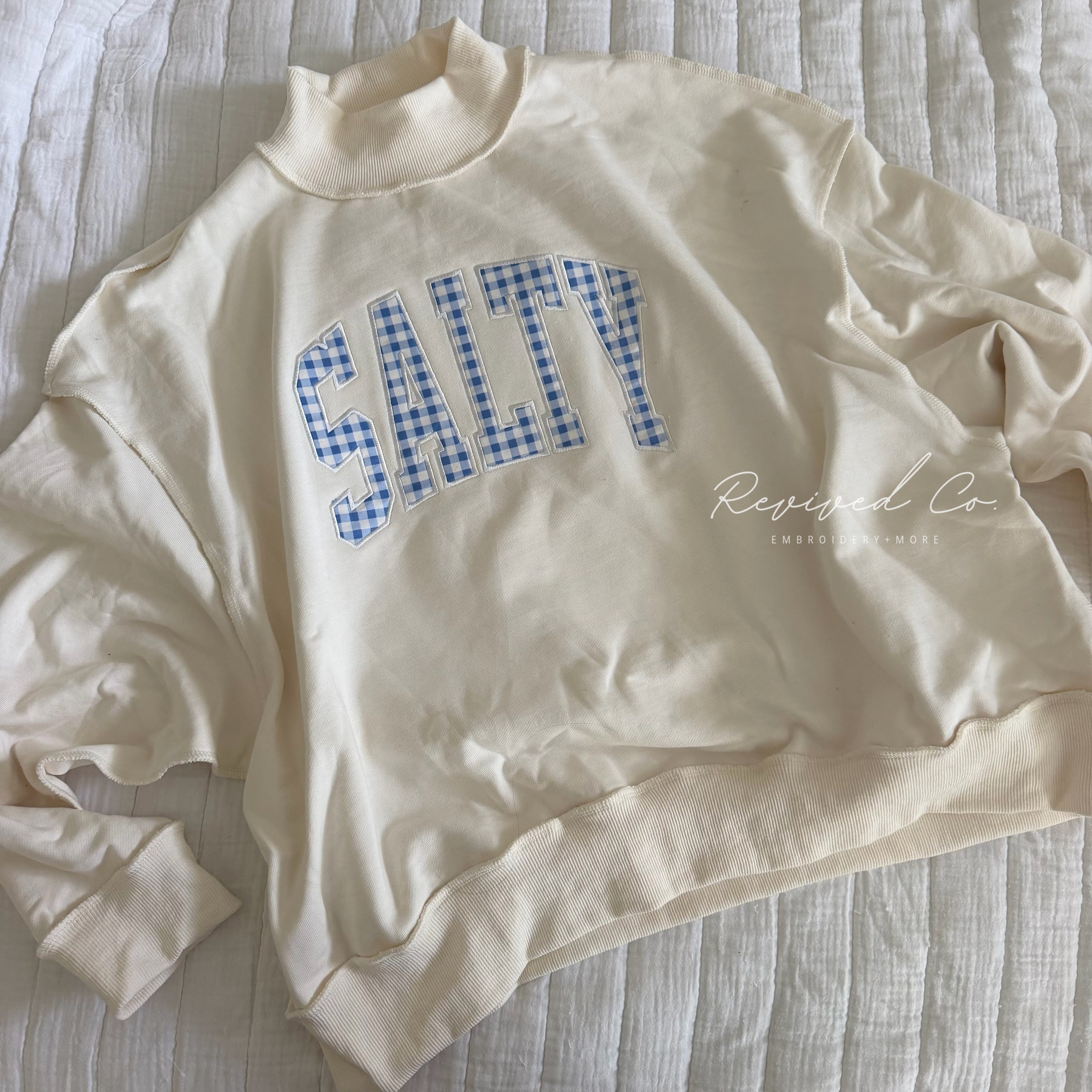 Salty Mockneck Sweatshirt