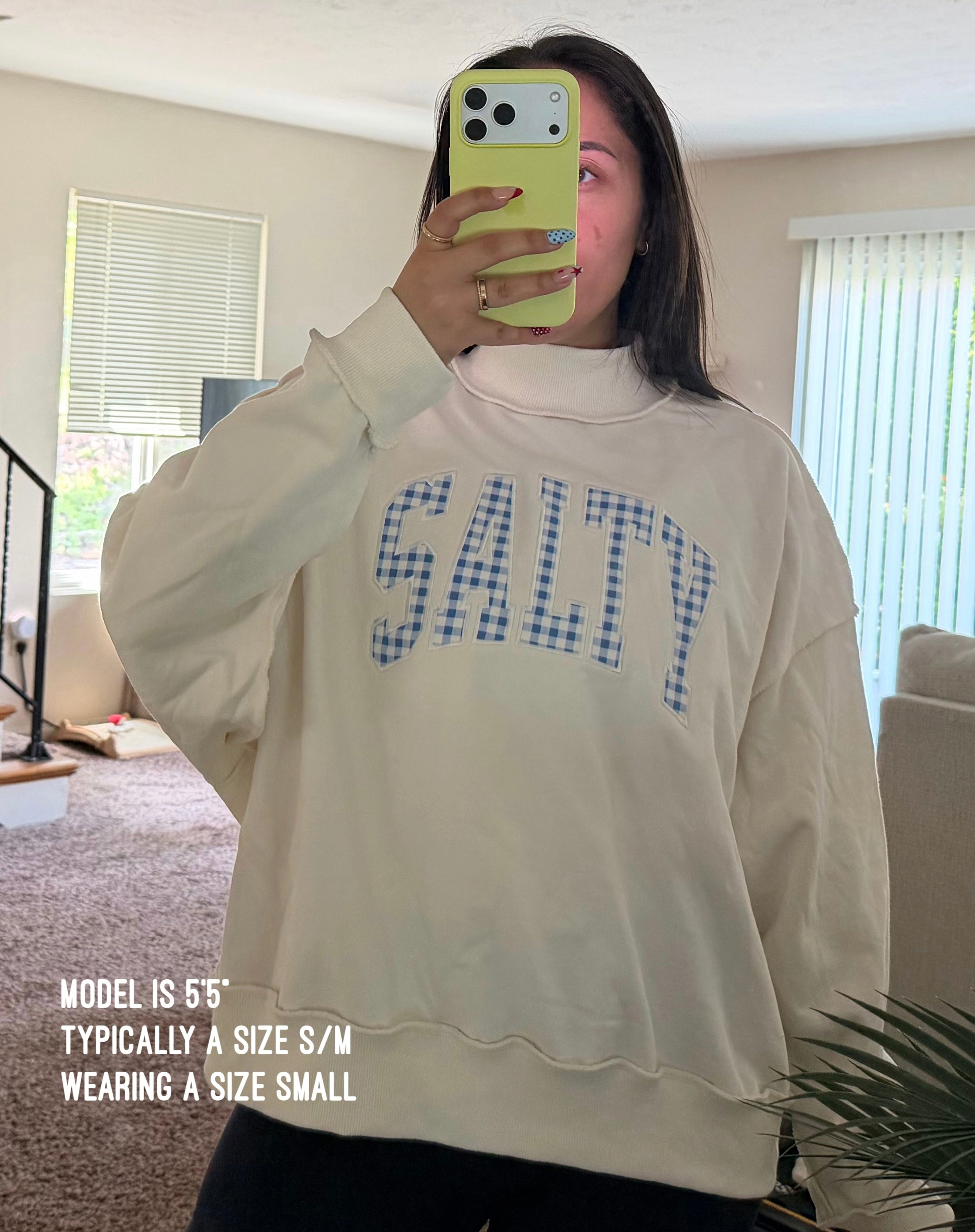 Salty Mockneck Sweatshirt
