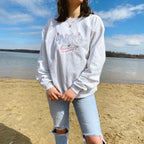 Butterfly Drip Crewneck