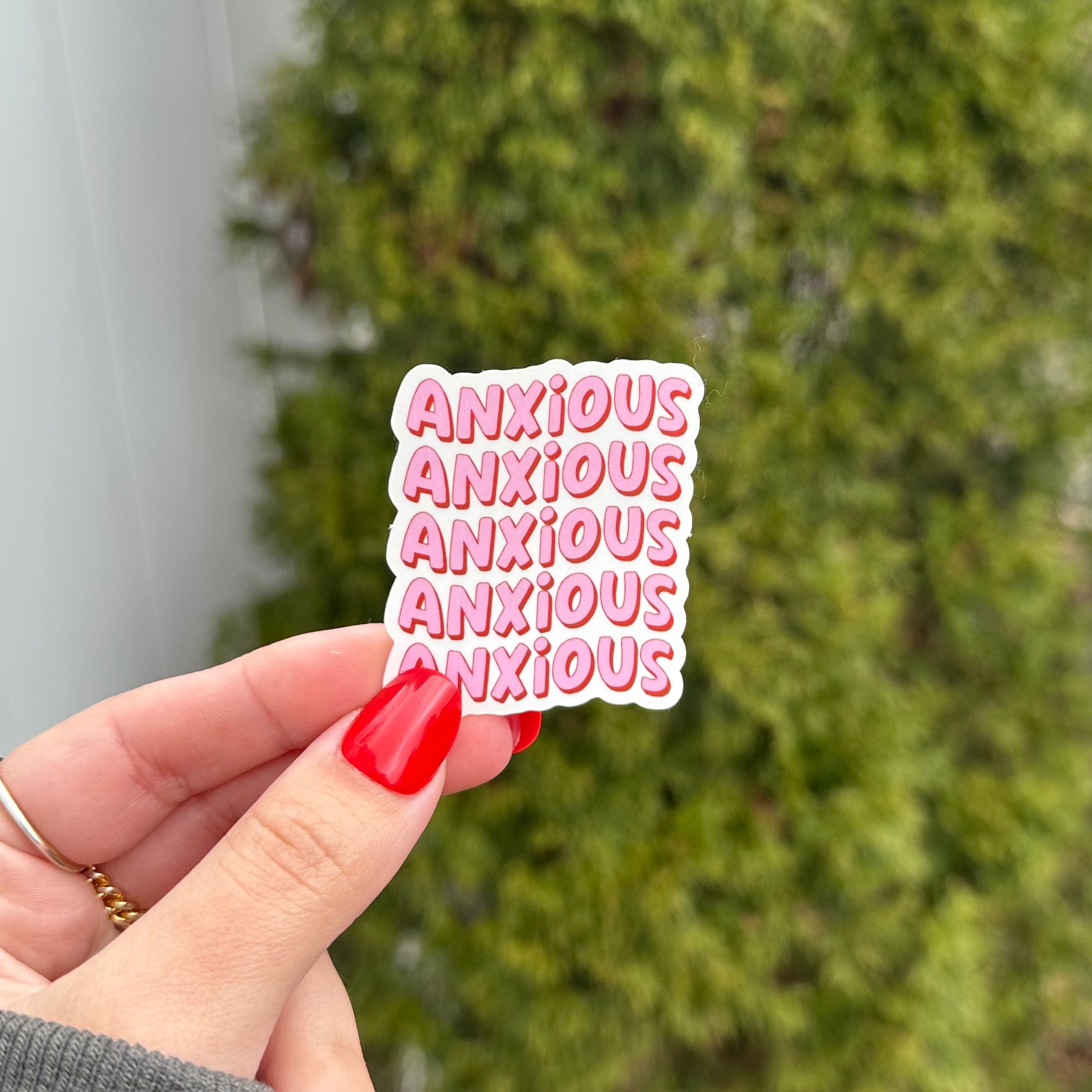 Anxious Sticker