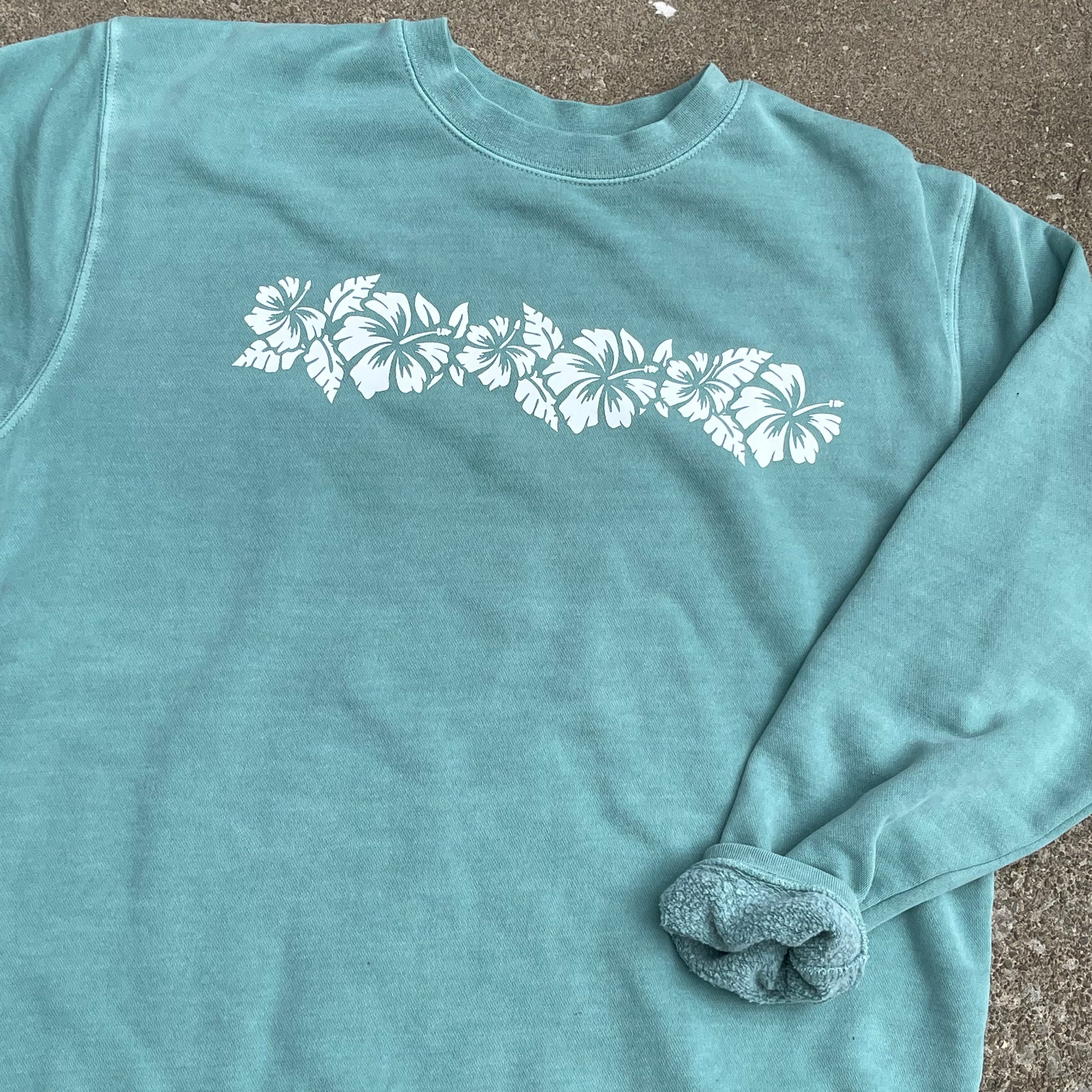 Hibiscus Crewneck