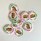 Over Caffeinated Over Stimulated Sticker